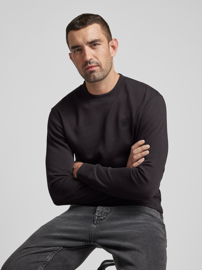 Scotch & Soda Sweatshirt met ribboorden