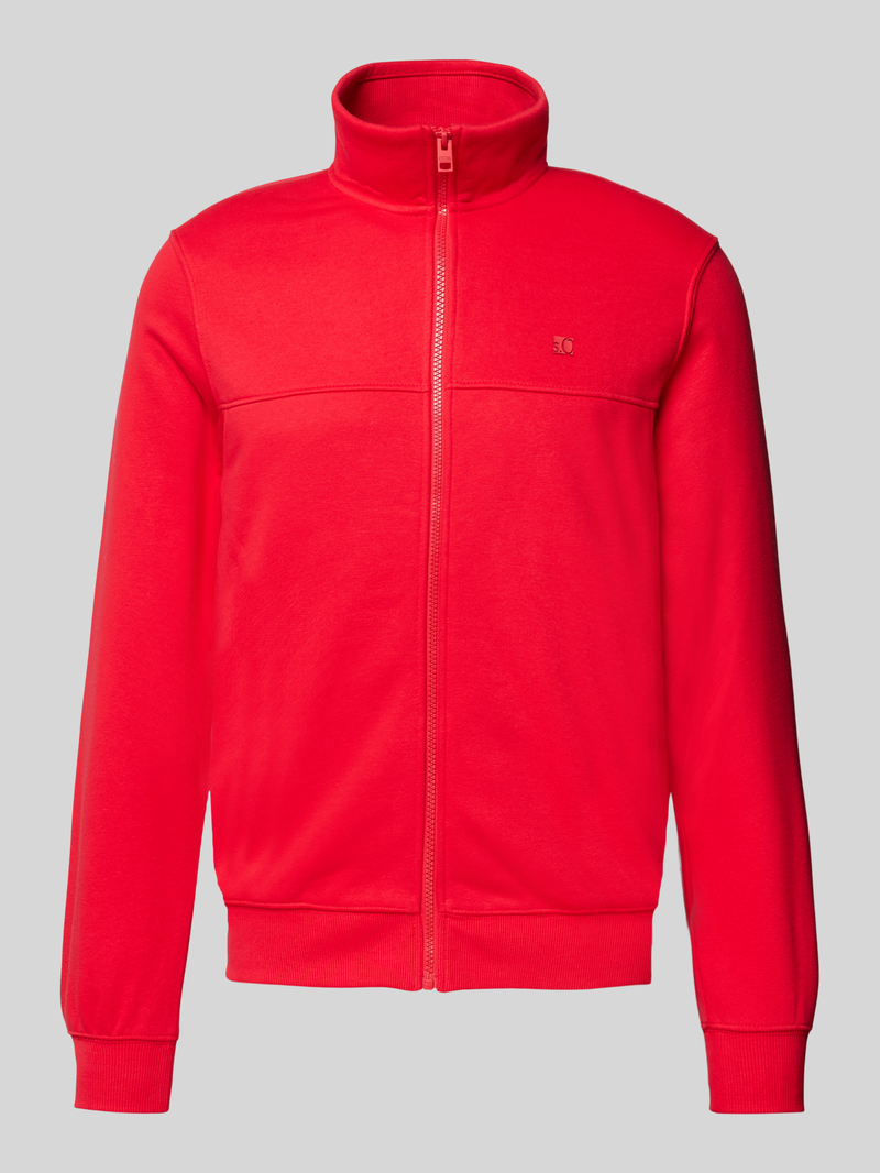 s.Oliver RED LABEL Sweatjack met opstaande kraag