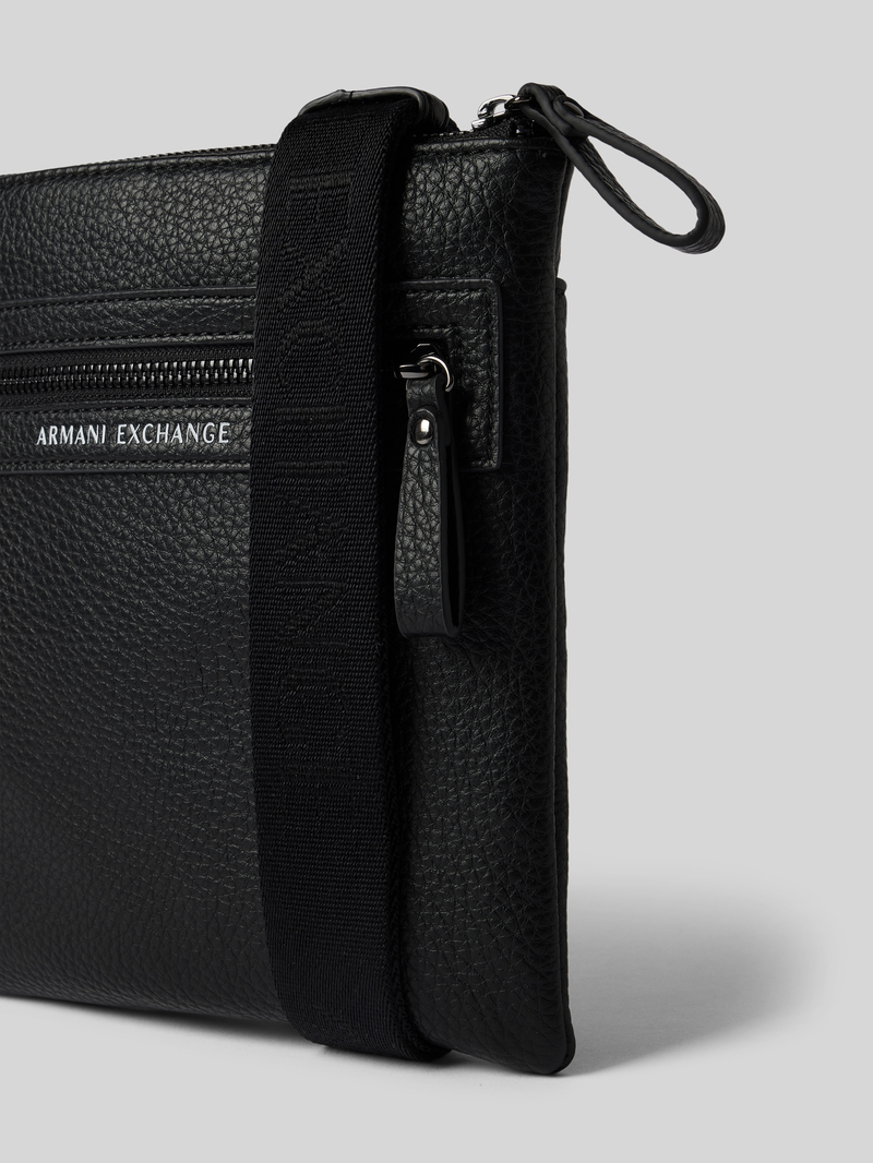 Armani Exchange Schoudertas in leerlook
