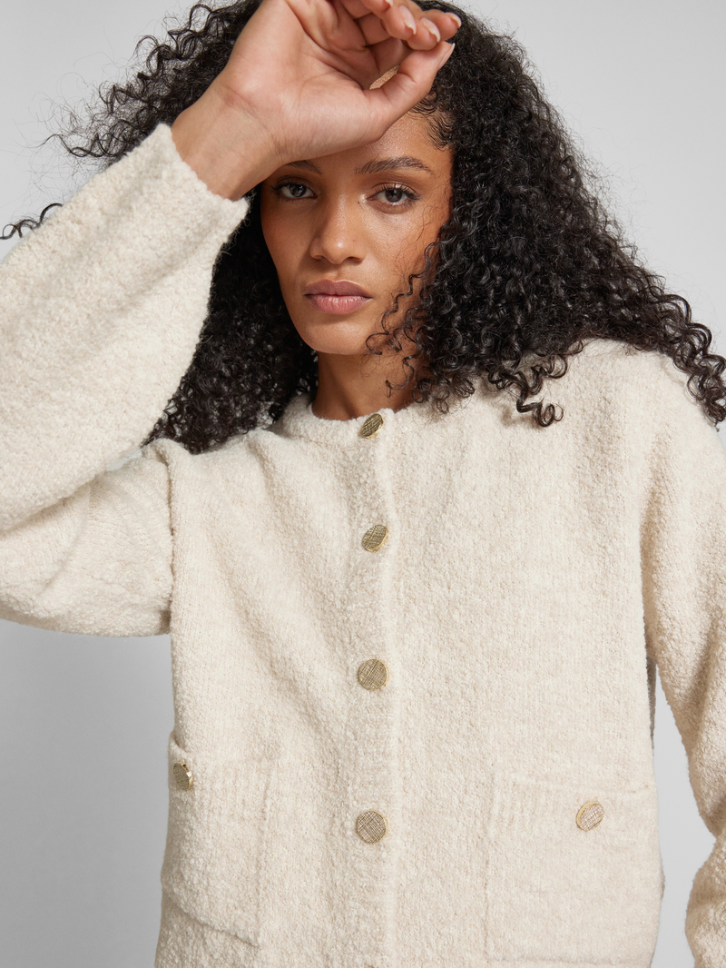 Rich & Royal Cardigan met ronde hals