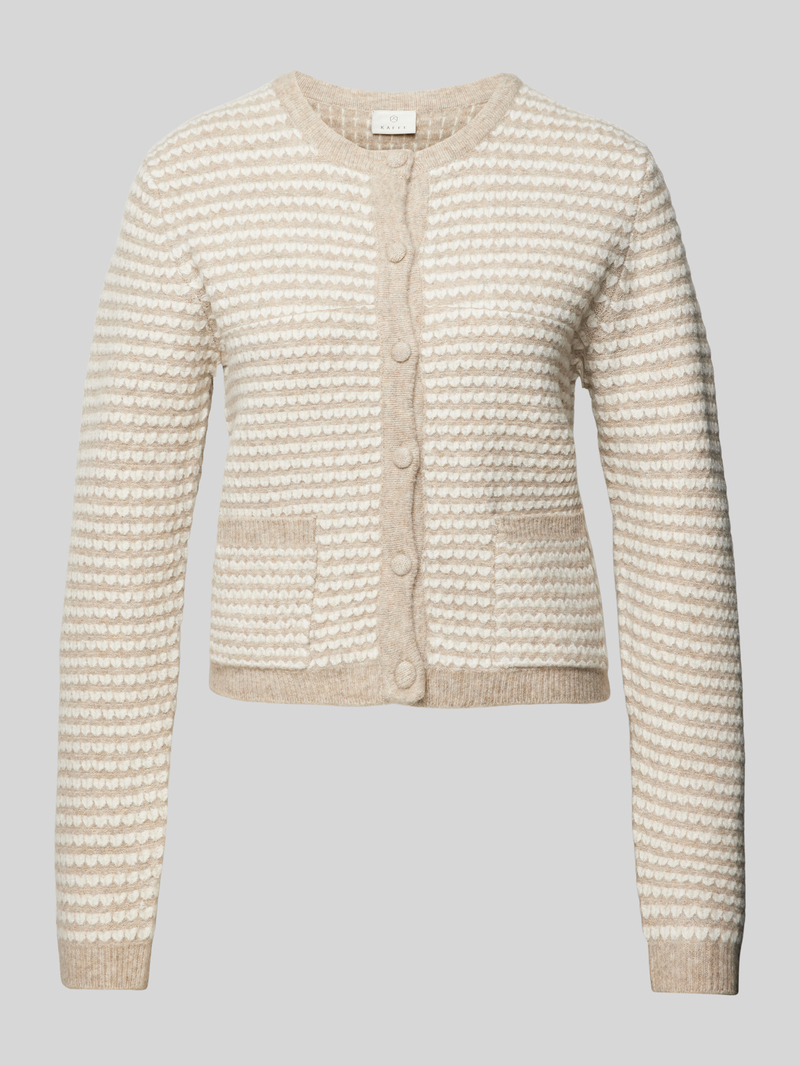 Kaffe Cardigan met zijzakken, model 'ellery'