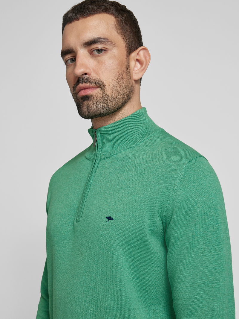 FYNCH-HATTON Gebreide pullover met schipperskraag