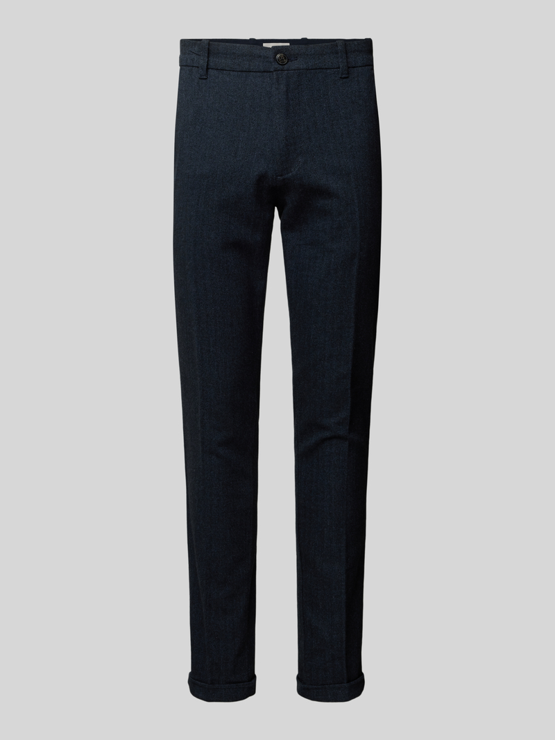 jack & jones Slim fit chino met persplooien model 'MARCO'