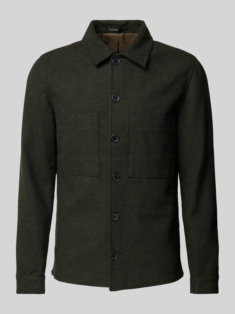 Jack & Jones Premium Overhemdjack met knoopsluiting model 'WINTER'
