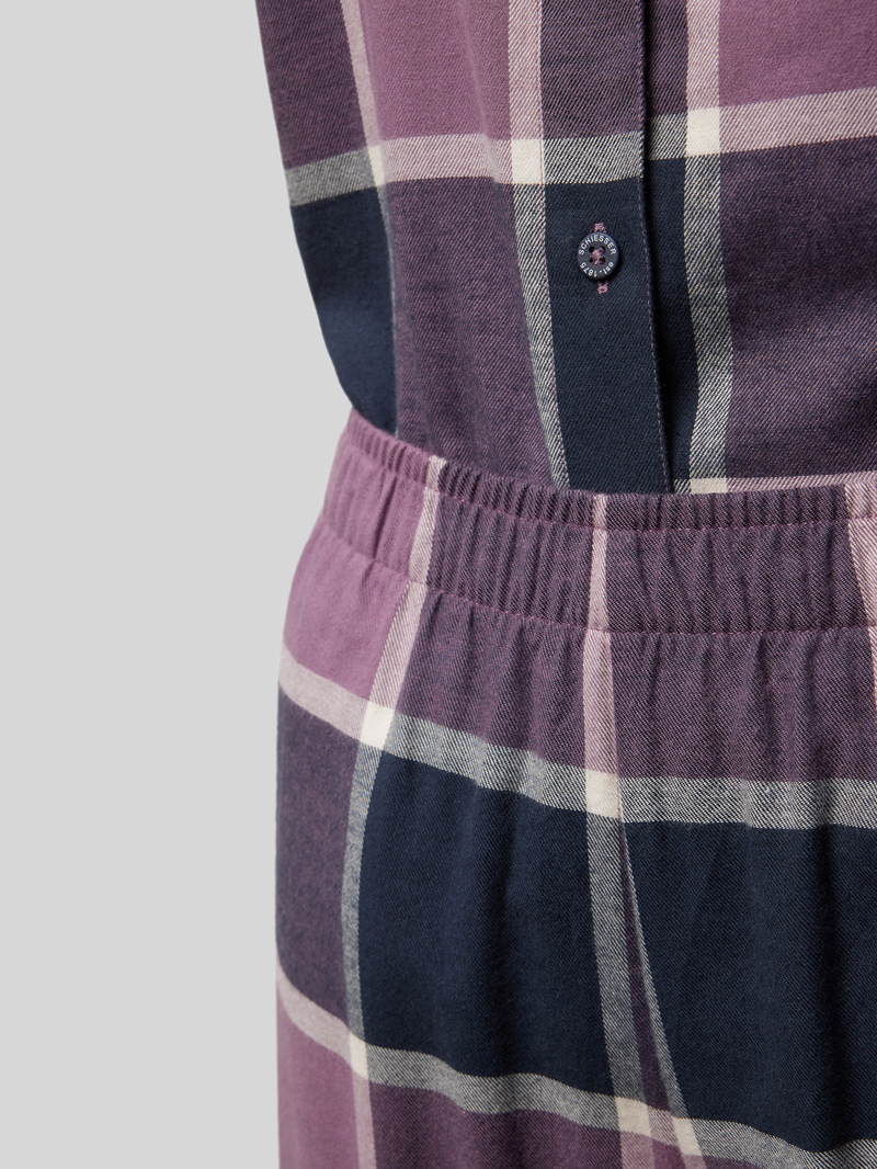Schiesser Pyjama met doorknoopsluiting