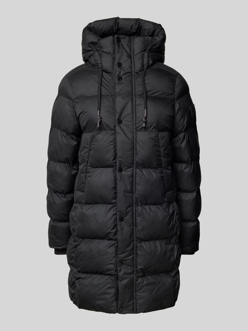 G-Star Raw Gewatteerde parka met drukknoopsluiting model 'Whistler'