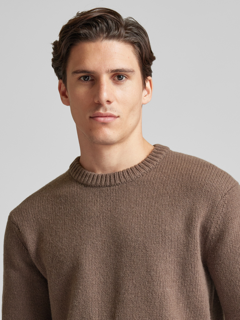 Selected Homme Gebreide pullover met ronde hals model 'CODY'