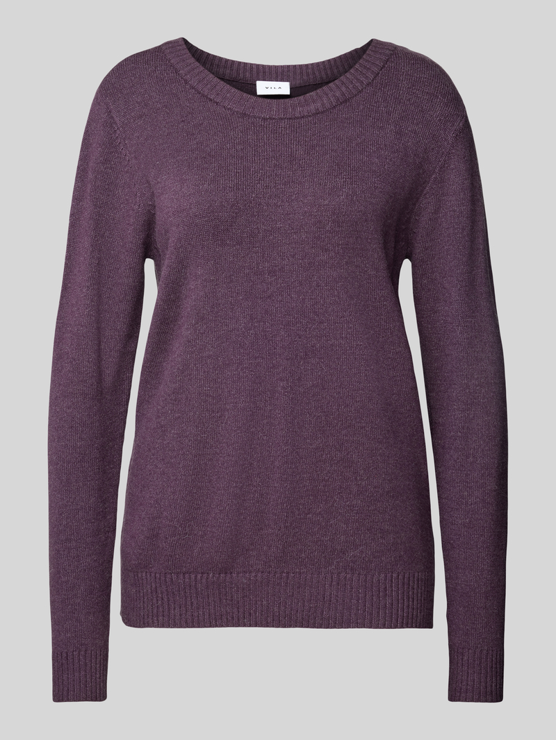Vila Gebreide pullover met ribboorden model 'Viril'