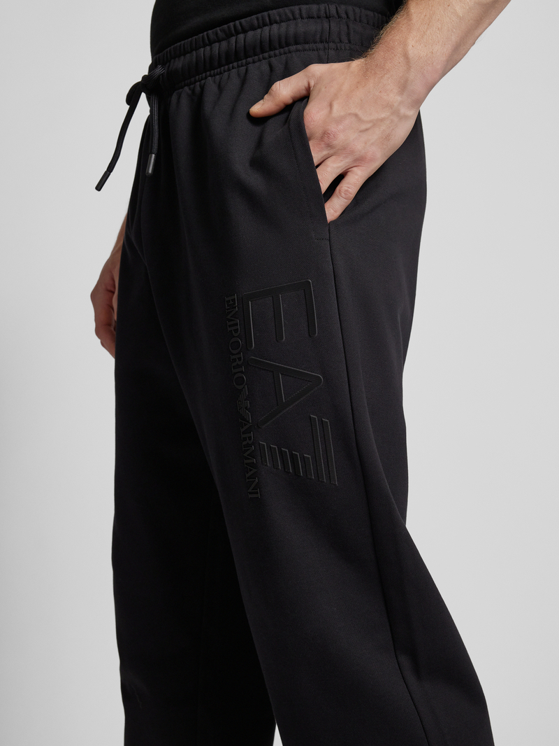 EA7 Emporio Armani Baggy fit sweatpants met labelprint