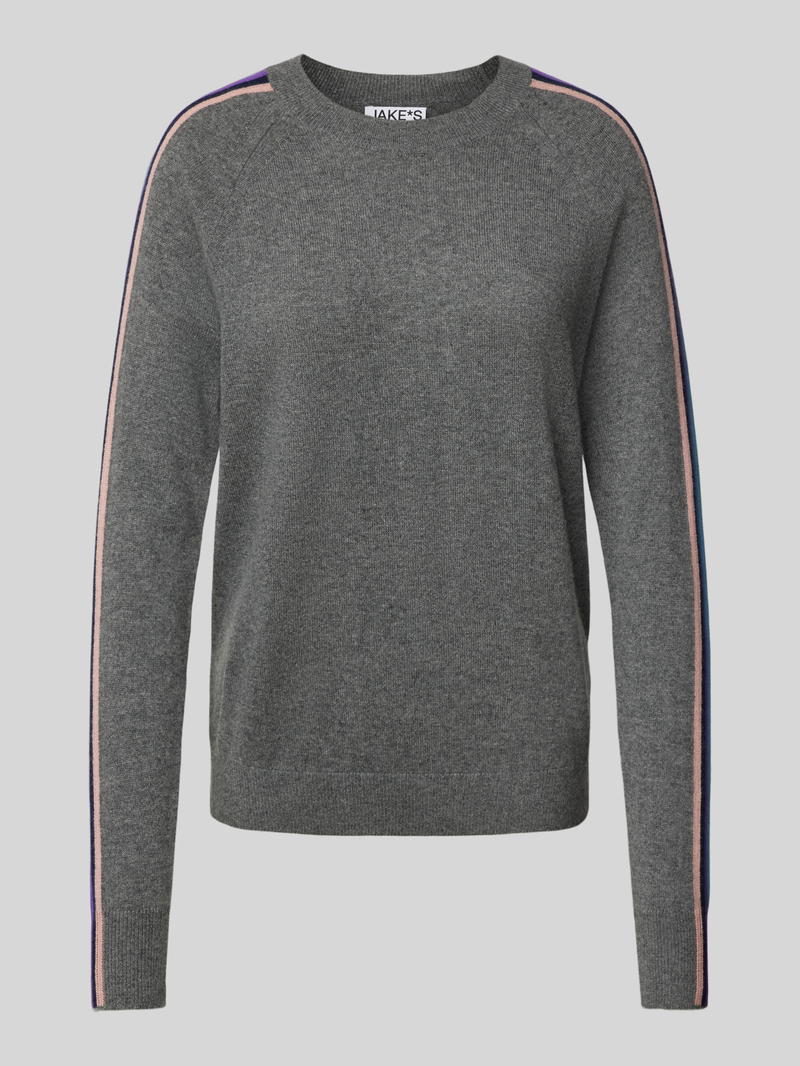 Jake*s Casual Gebreide pullover met ribboorden