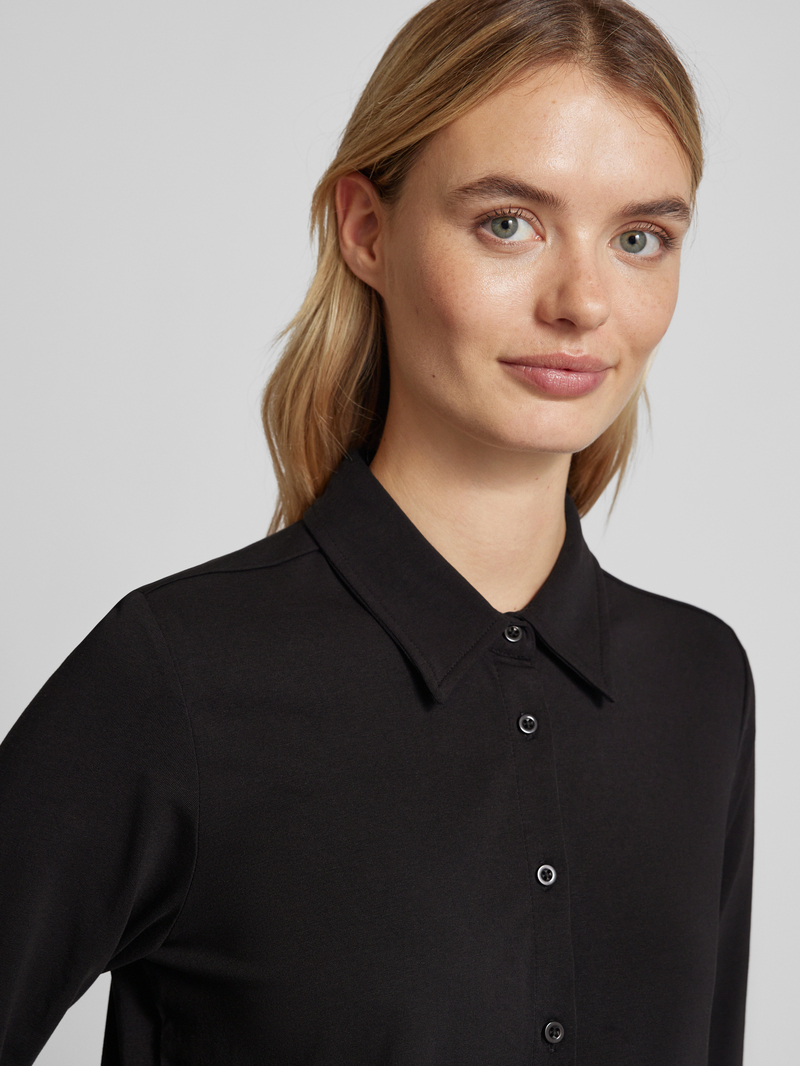 s.Oliver RED LABEL Regular fit overhemdblouse van jersey