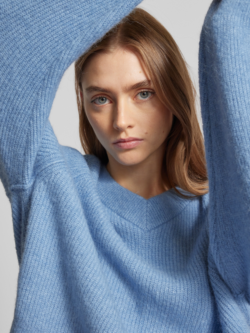 Marc O'Polo DENIM Gebreide pullover met ribboorden