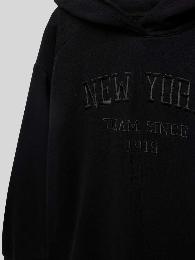 Champion Hoodie met labelstitching