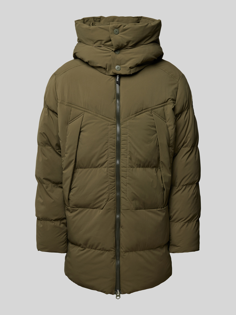G-Star Raw Gewatteerde lange jas met tweewegsritssluiting model 'Whistler'