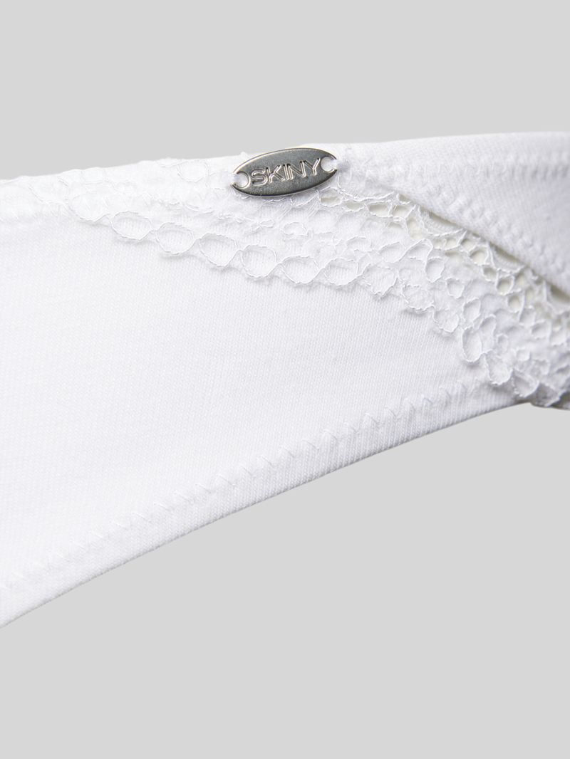 SKINY Slip met labeldetail