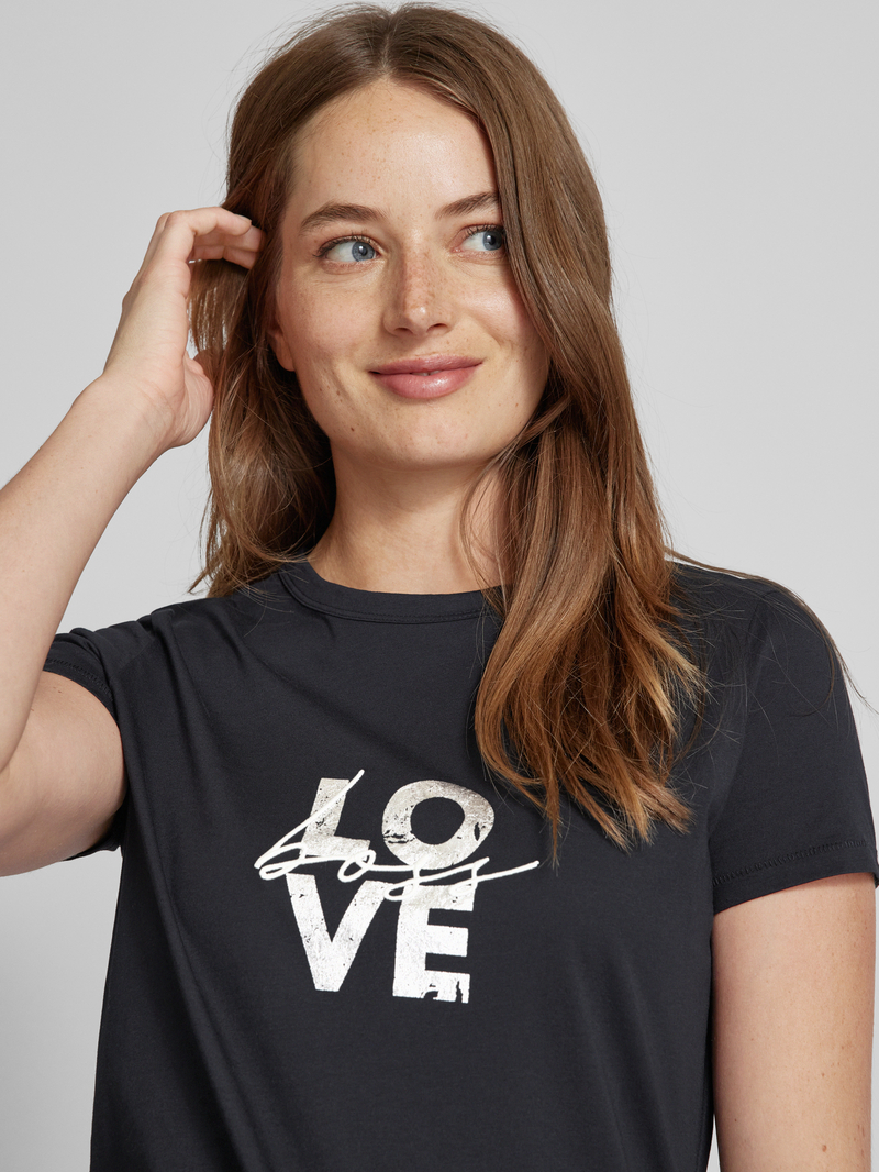 Boss Orange T-shirt met labelstitching model 'ELOGO'