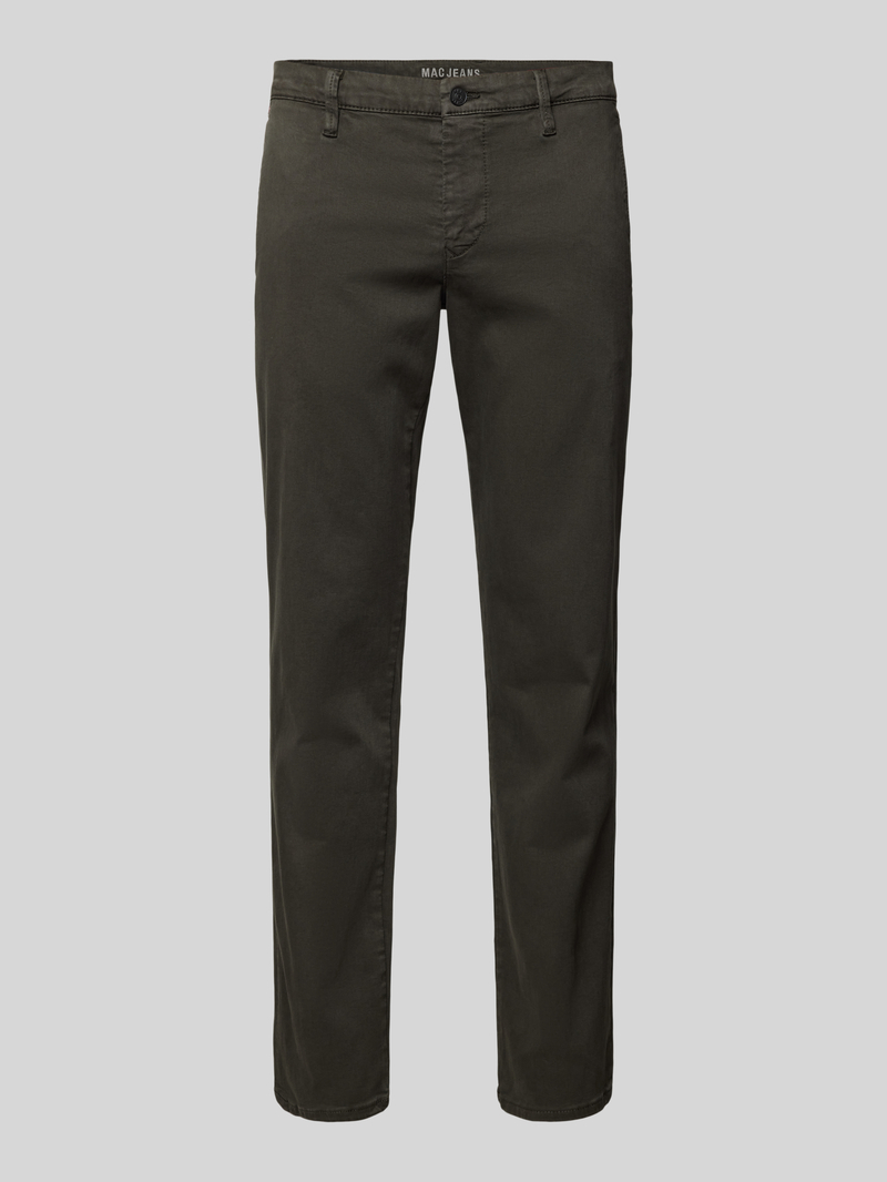 MAC Regular fit chino met steekzakken opzij model 'Lennox'
