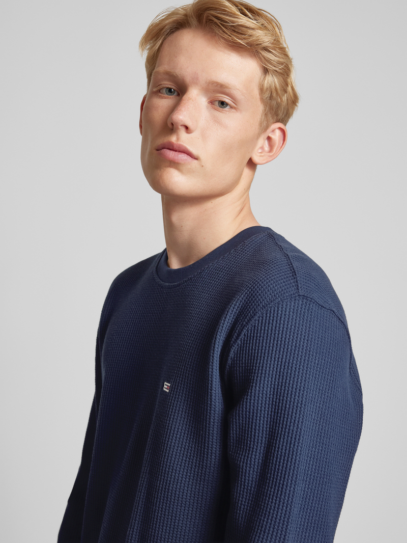 Tommy Jeans Regular fit shirt met lange mouwen en labelstitching
