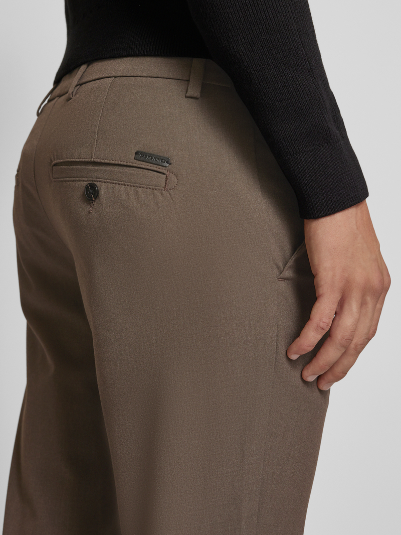 jack & jones Slim fit stoffen broek met achterzakken model 'MARCO CONNOR'