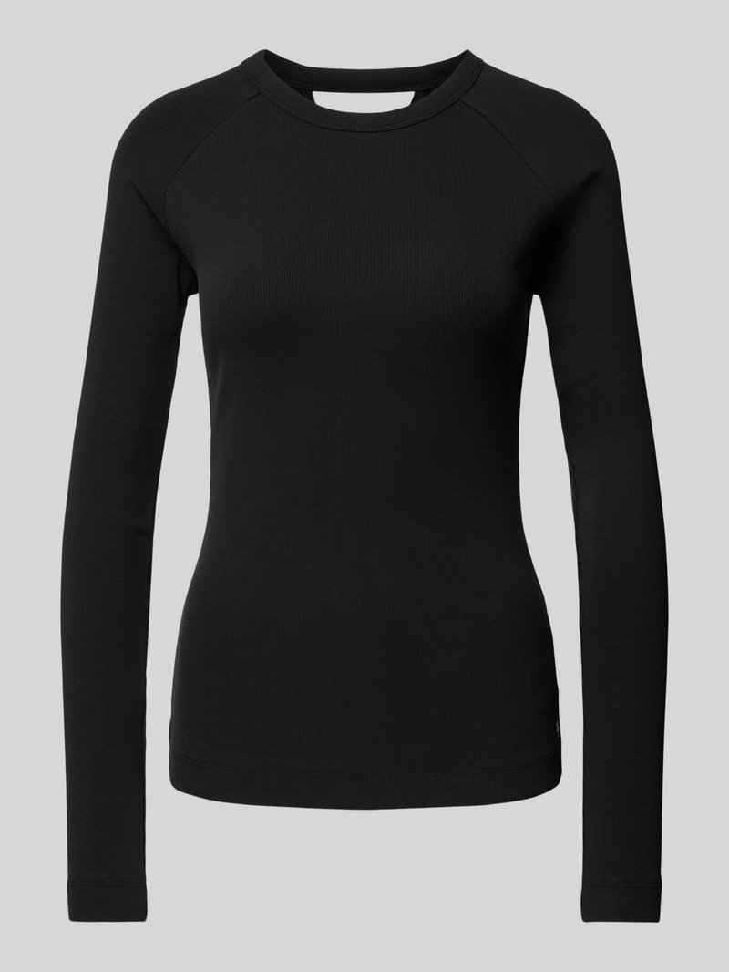 G-Star Raw Slim fit shirt met lange mouwen in riblook