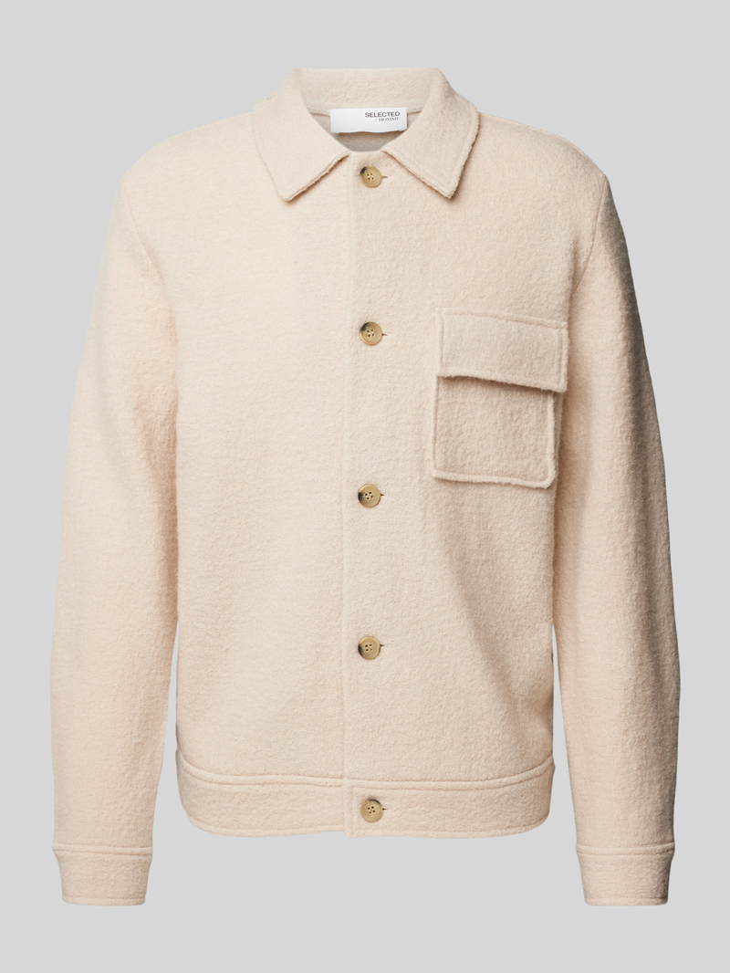 Selected Homme Overhemdjack met borstzak model 'NEALY'