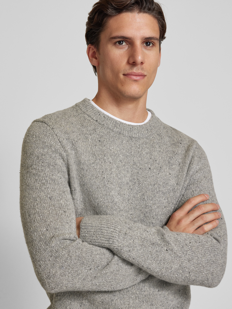 Michael Kors Gebreide pullover met ronde hals model 'DONEGAL'