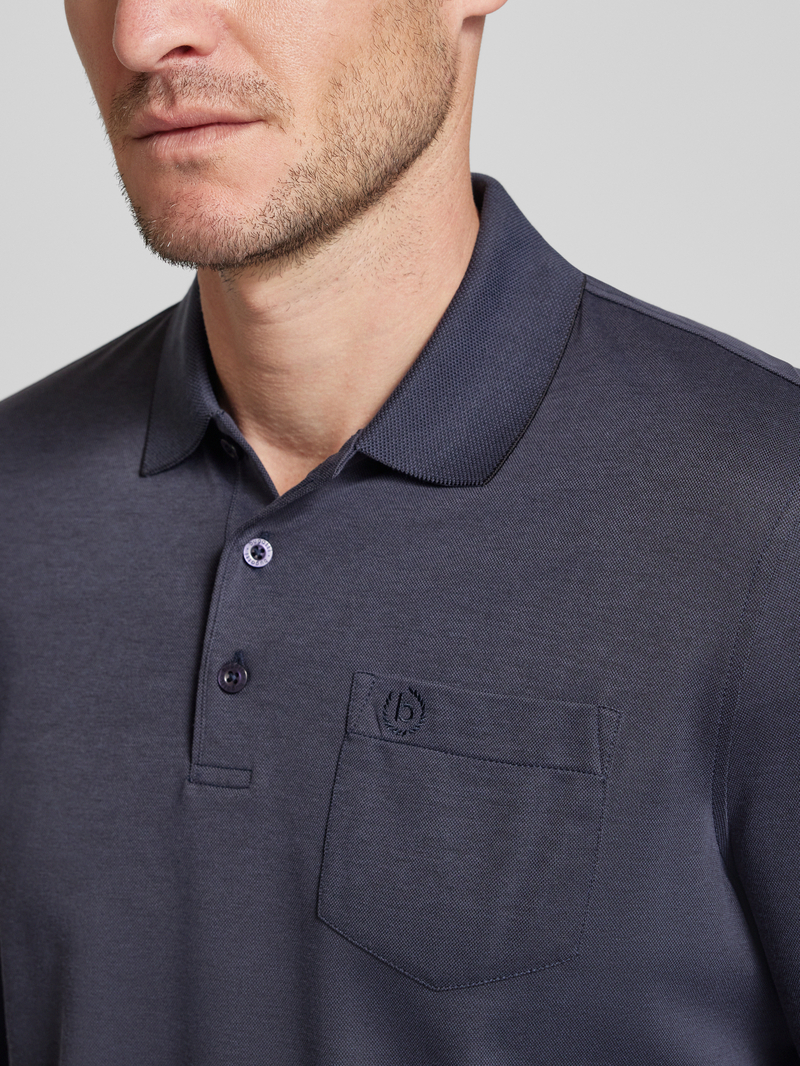 Bugatti Regular fit poloshirt met katoen