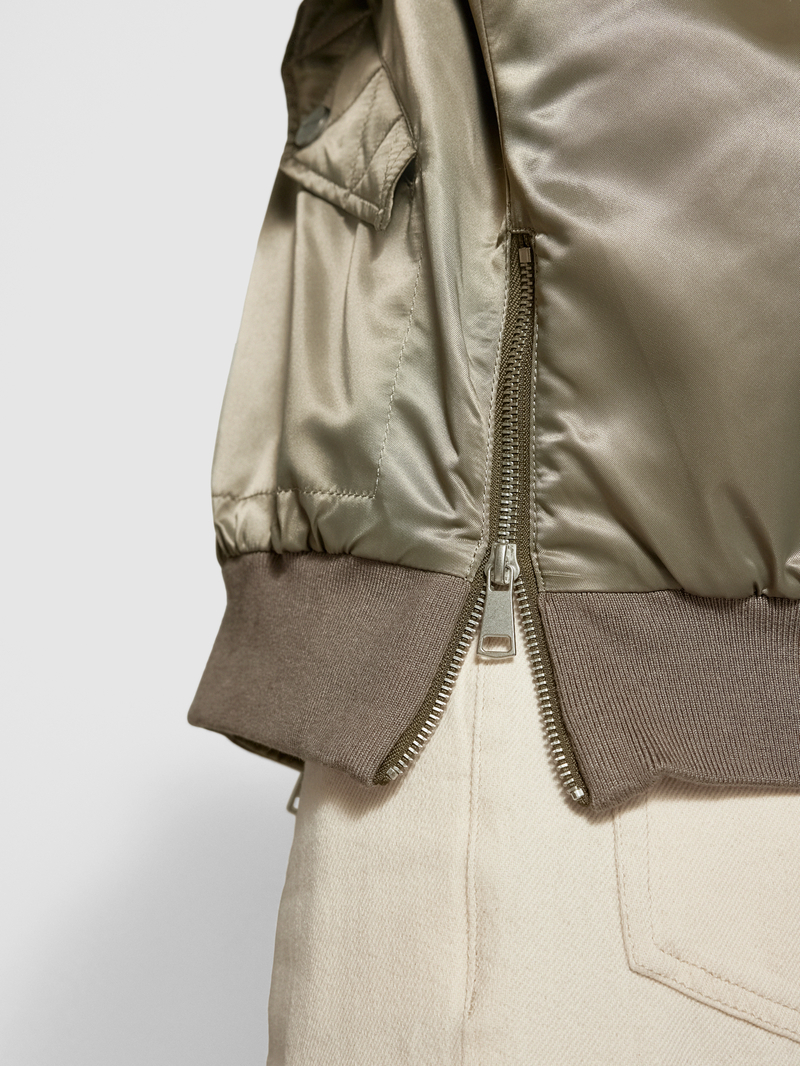 Original Bombers Bomberjack met klepzakken