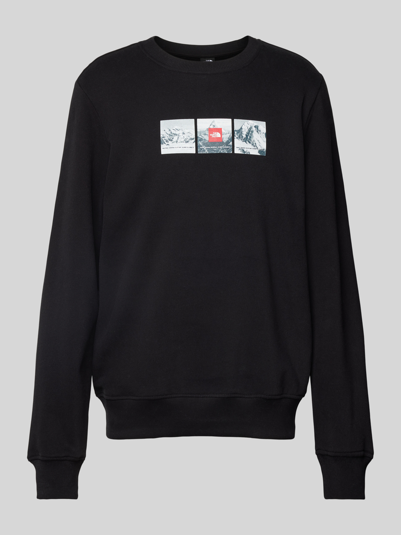 The North Face Sweatshirt met labelprint