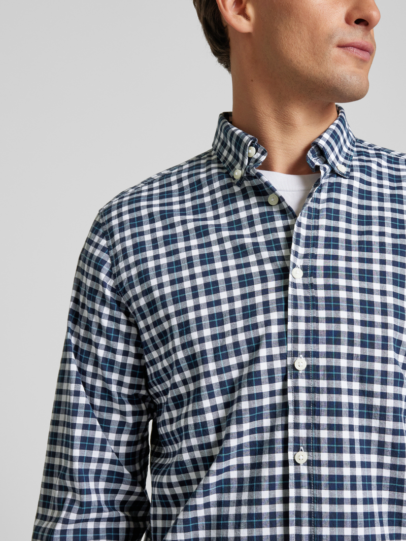 s.Oliver RED LABEL Regular fit vrijetijdsoverhemd met ruitmotief
