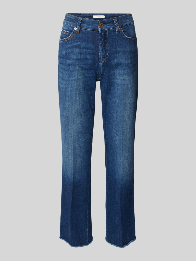CAMBIO Straight leg jeans in verkorte pasvorm model 'FRANCESCA'