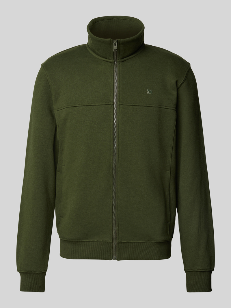 s.Oliver RED LABEL Sweatjack met opstaande kraag