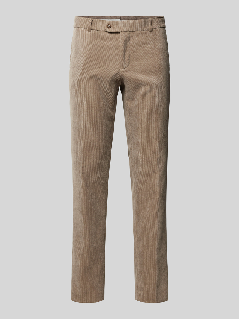 carl gross Corduroy broek met steekzakken model 'Tomte'