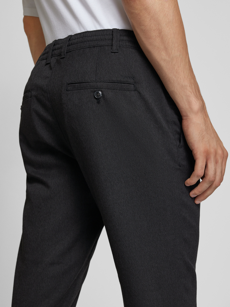 MCNEAL Tapered fit chino met tunnelkoord
