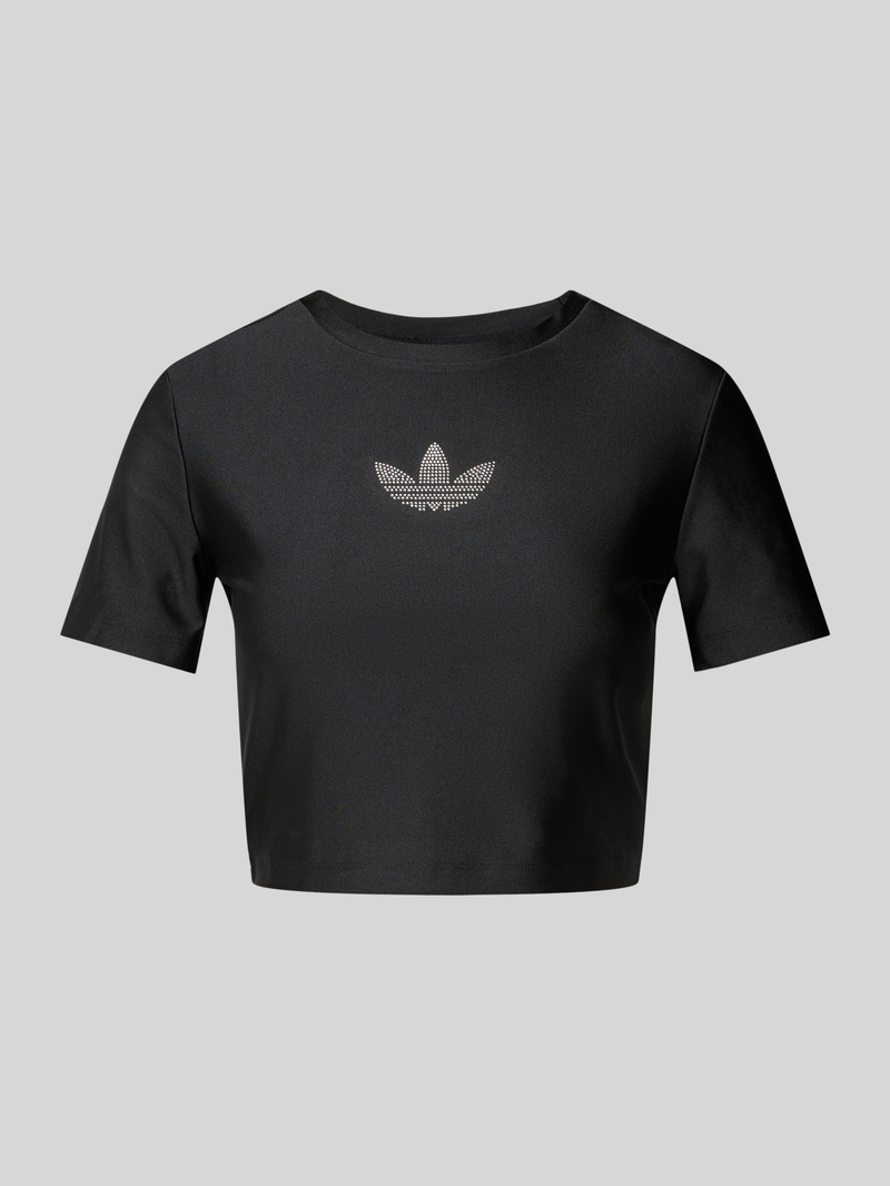adidas Originals Kort T-shirt met strass-steentjes