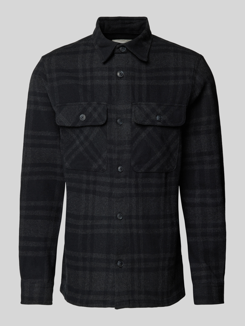 Jack & Jones Premium Slim fit overhemdjack met kentkraag model 'RAYMOND'