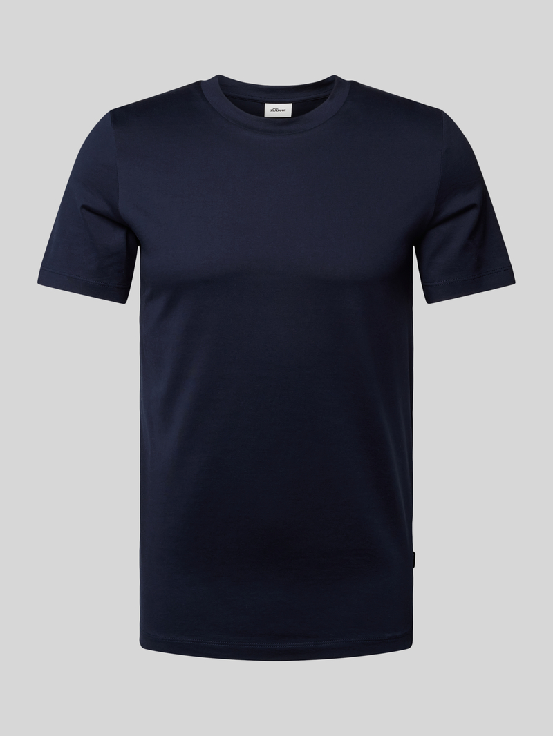 s.Oliver BLACK LABEL Regular fit T-shirt van puur katoen