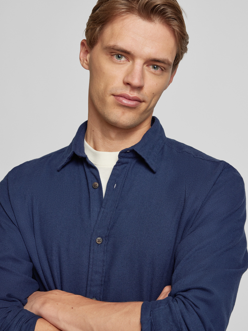 jack & jones Regular fit vrijetijdsoverhemd met kentkraag model 'JOSHUA'