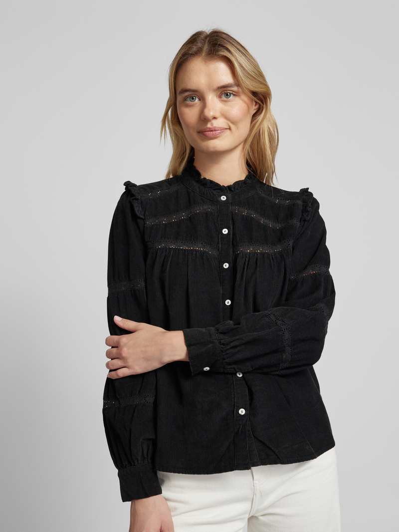 NEO NOIR Overhemdblouse met knoopsluiting model 'Isala'