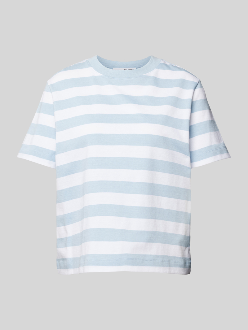 Selected Femme T-shirt met ronde hals model 'ESSENTIAL'