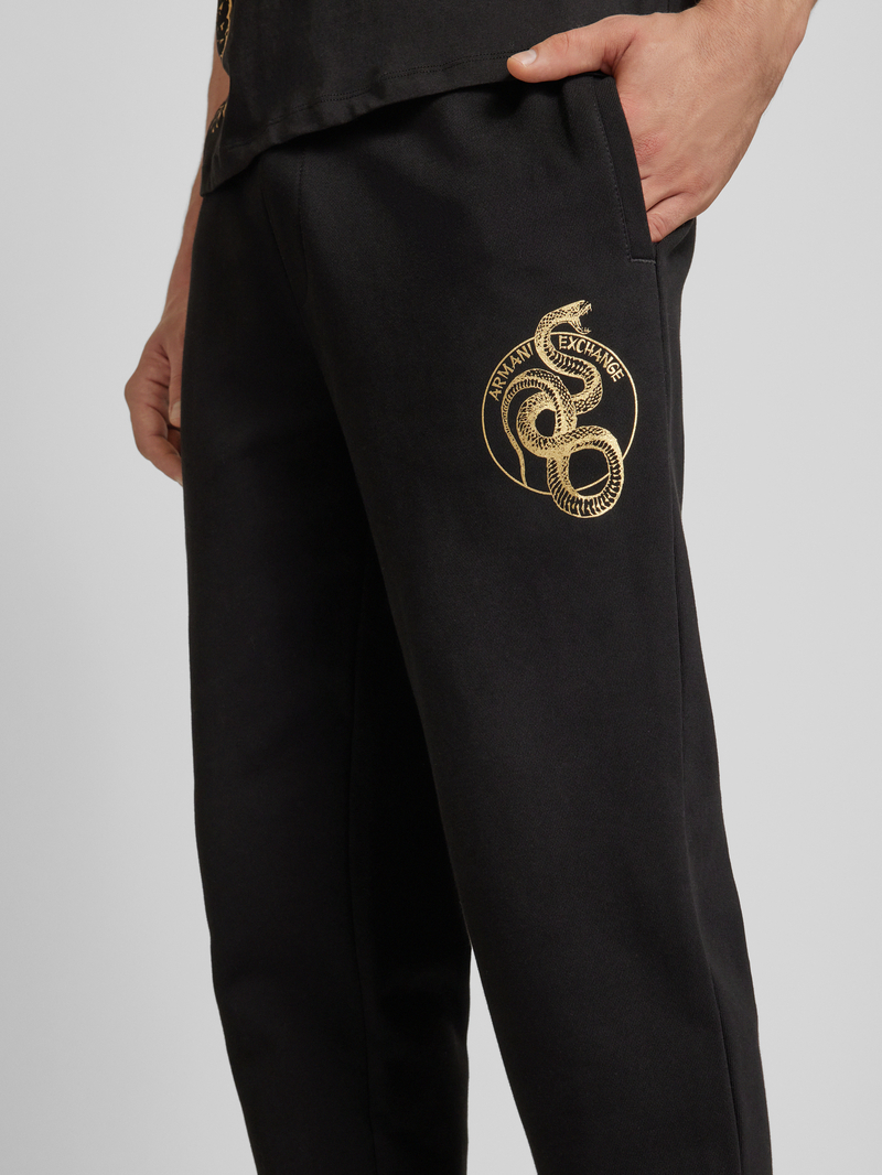 Armani Exchange Sweatpants met elastische band model PANTALONI