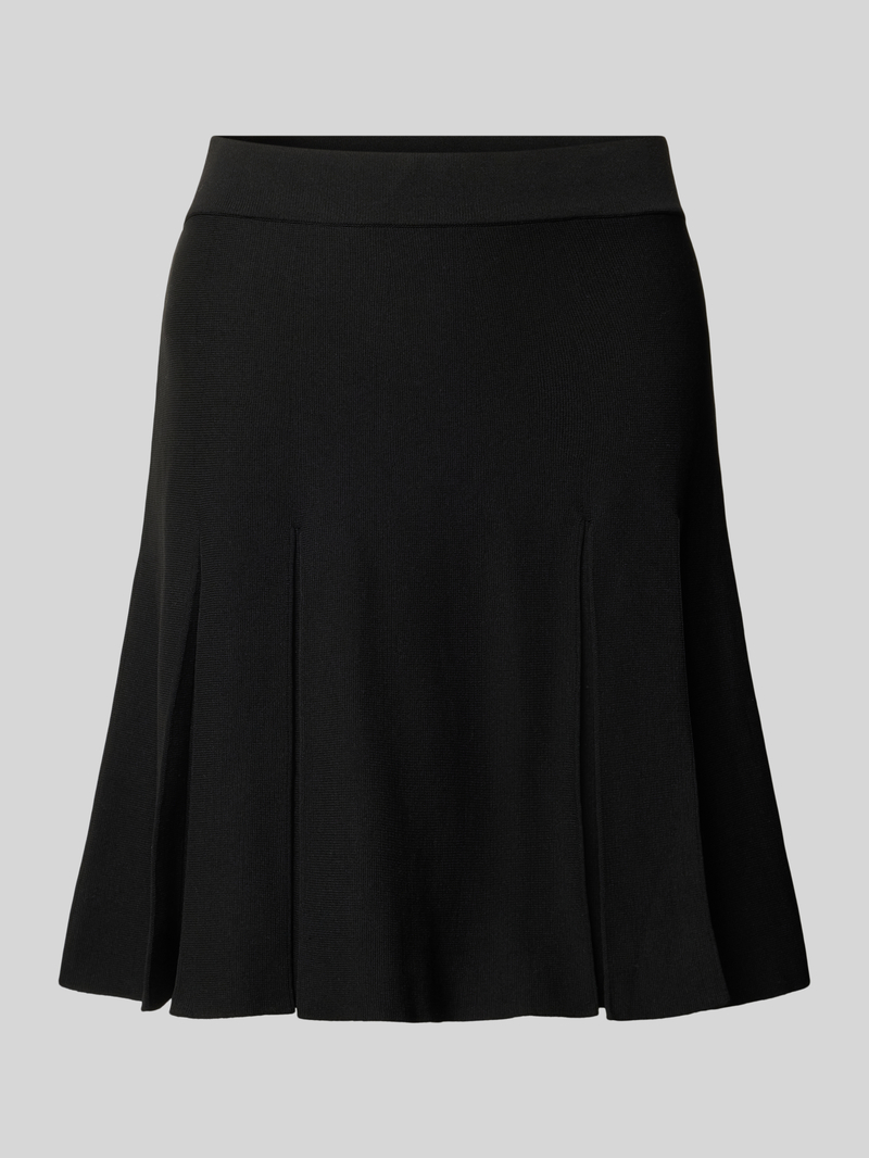 Only Minirok met stolpplooien model 'LINE'