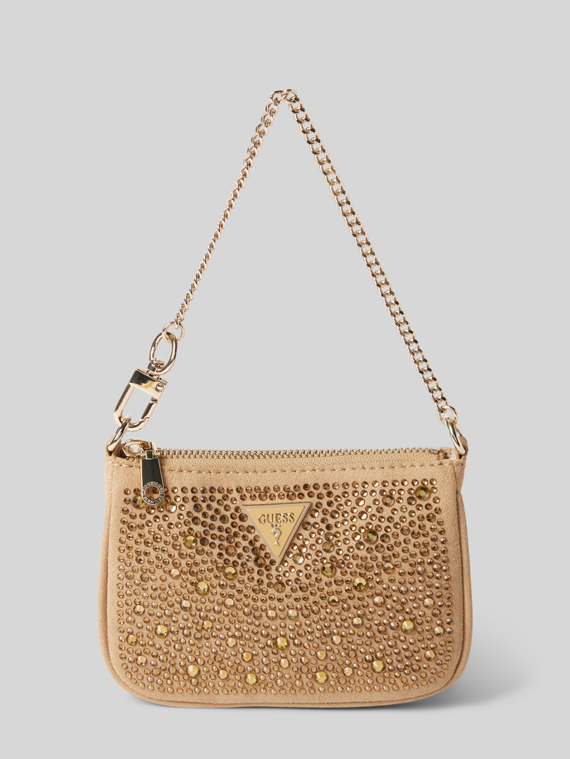 Guess Handtas met siersteentjes model 'DAILY POUCH'