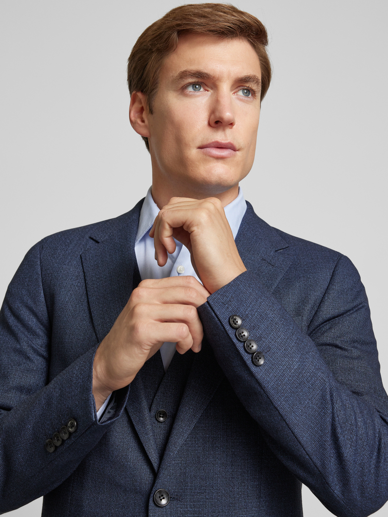 Strellson 2-knoops colbert met reverskraag model 'Alzer'