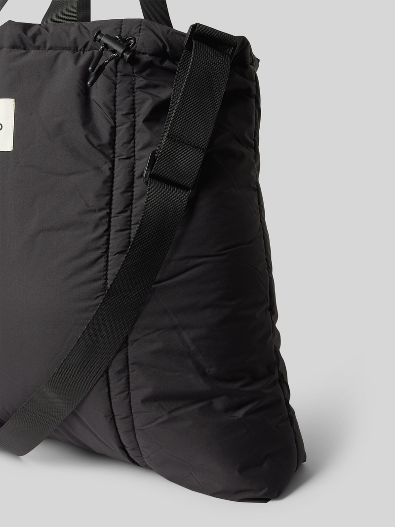MADS NØRGAARD Handtas met labelpatch model 'Recycle Taylor Bag'