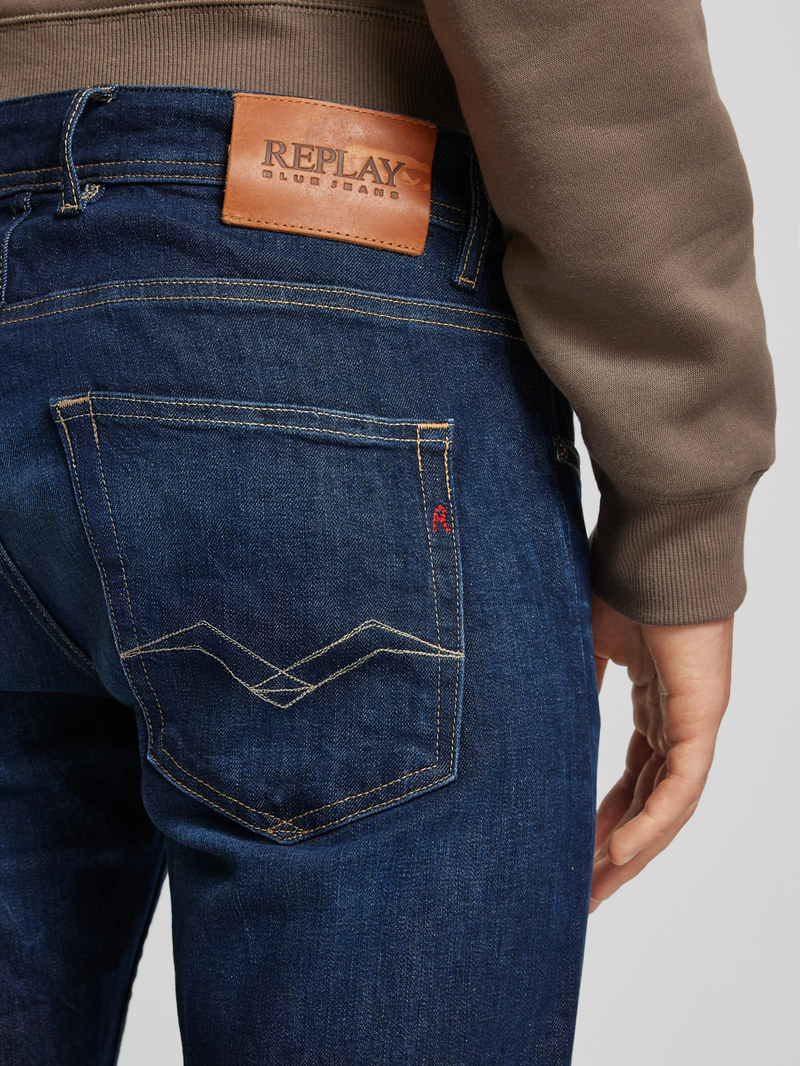 Replay Straight leg jeans in 5-pocketmodel model 'GROVER'