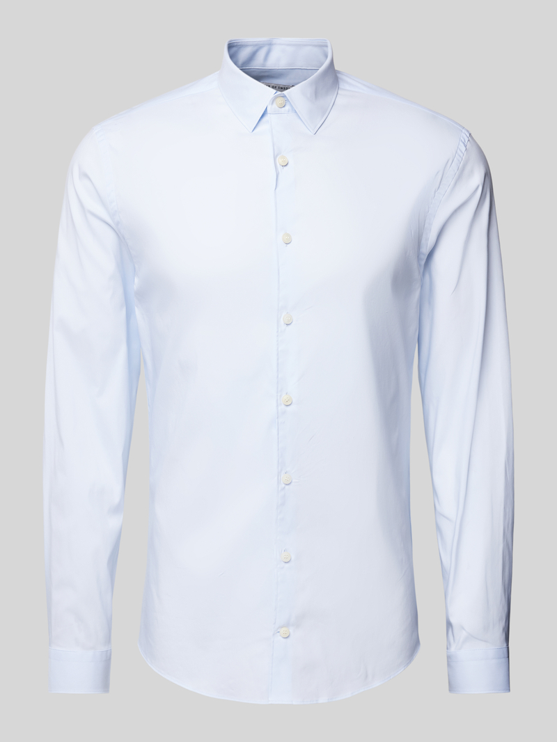 Tiger Of Sweden Extra slim fit zakelijk overhemd met kentkraag model 'BRODIE'