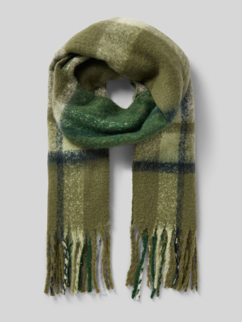 Pieces Sjaal met franjes model 'BEA'