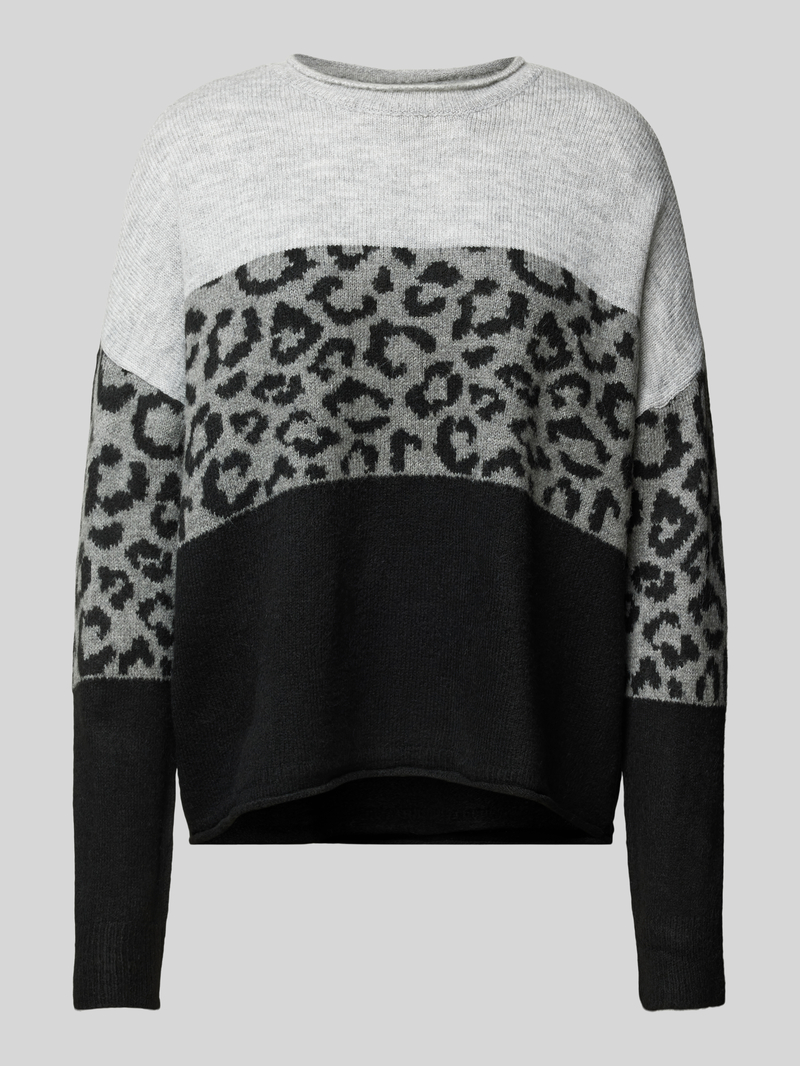 Only Pullover met all-over motief model 'JADE'