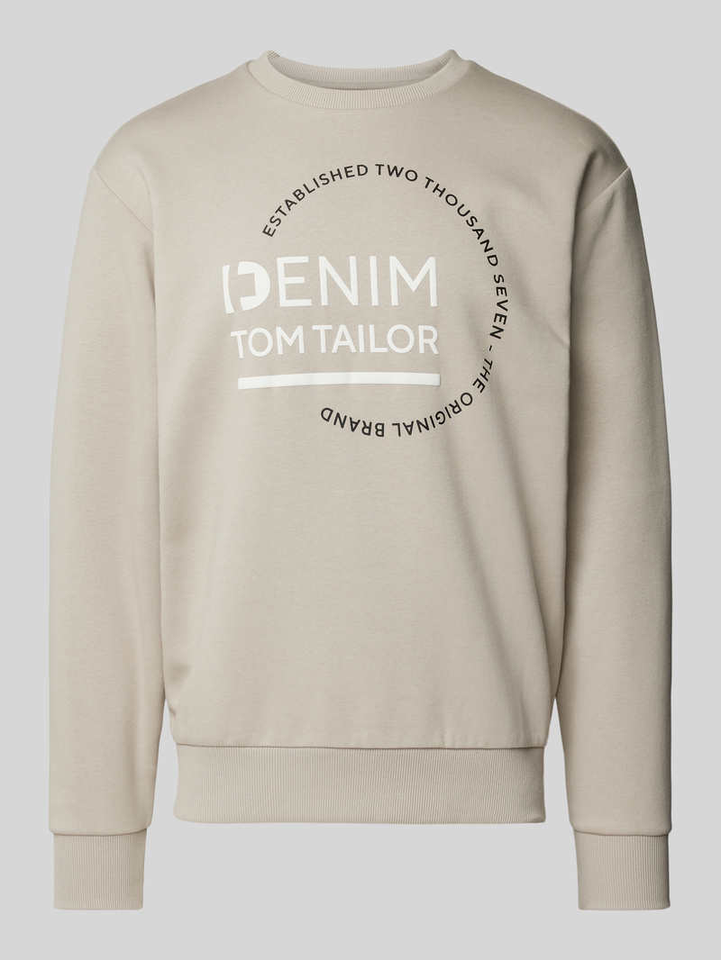 Tom Tailor Denim Sweatshirt met logoprint